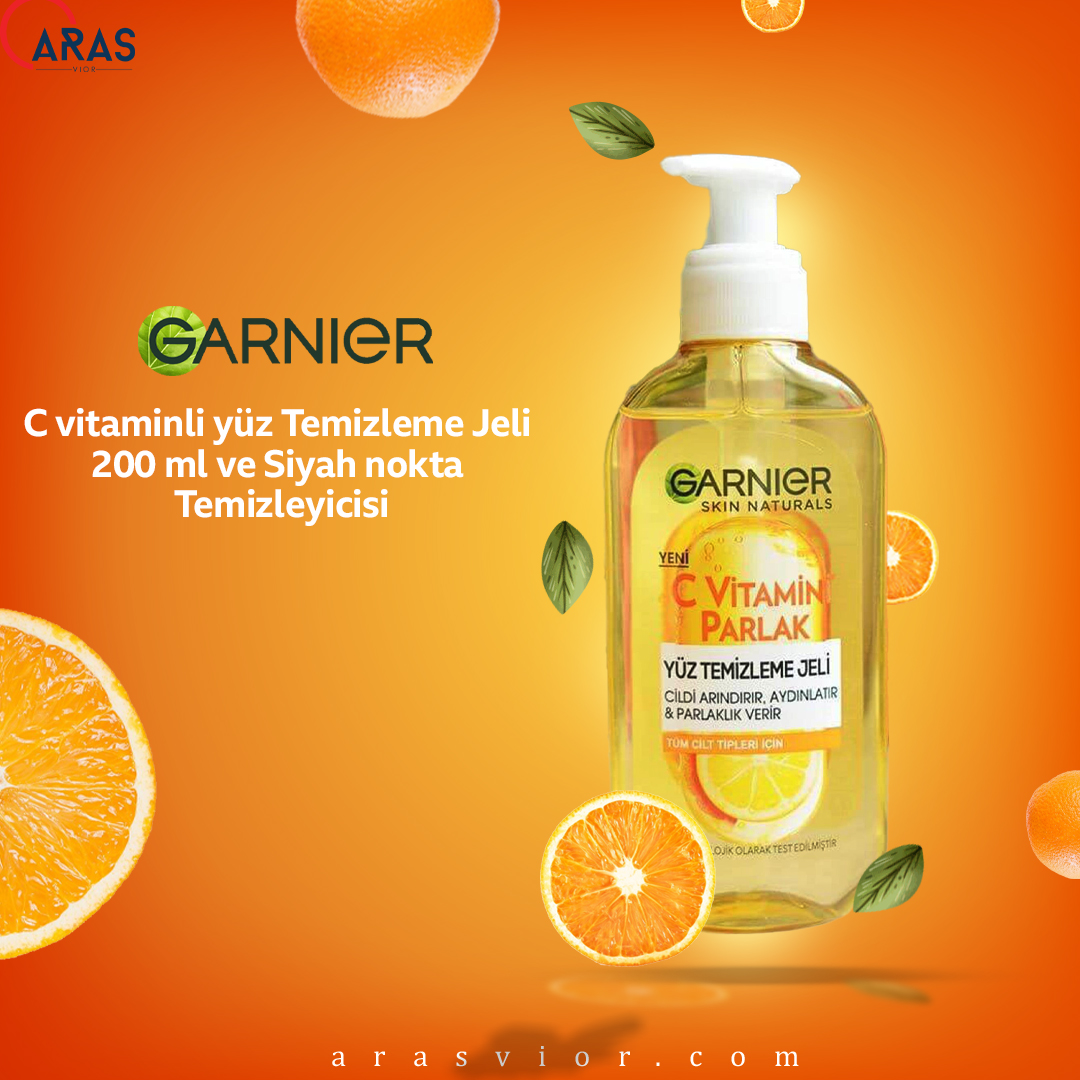 C vitaminli yüz Temizleme Jeli