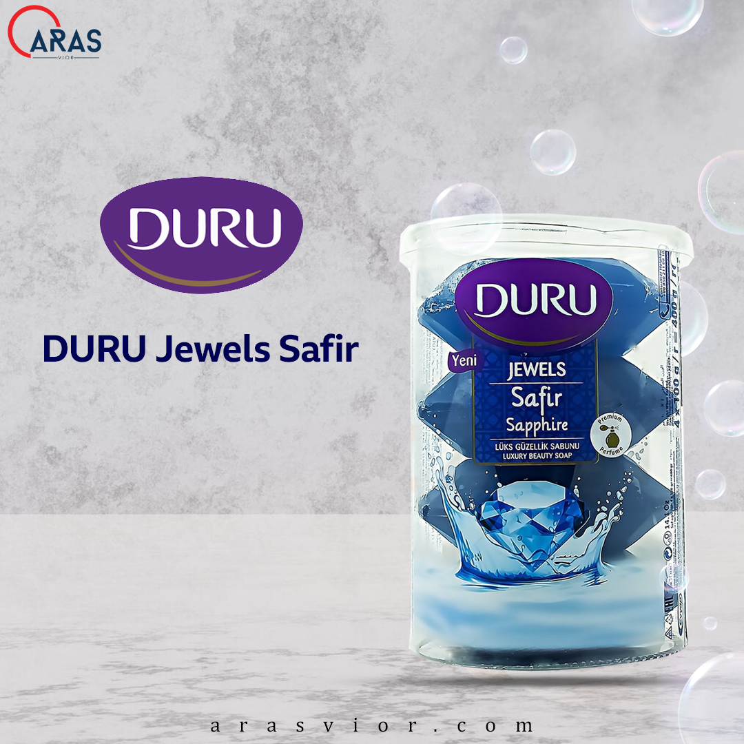 صابون دورو سری Jewels مدل Sapphire بسته 4 عددی صابون دورو سری Jewels مدل Sapphire بسته 4 عددی