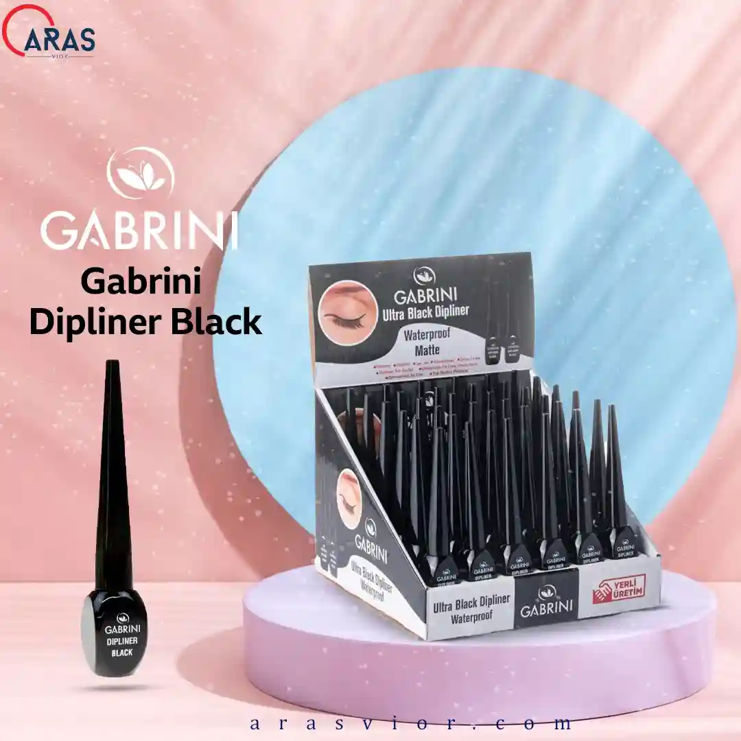Gabrini dipliner black خط چشم مشکی گابرینی
