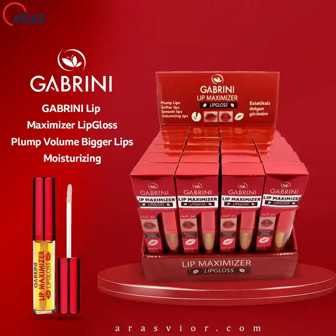 Gabrini lip maximizer lipgloss لیپ گلاس و حجم دهنده لب گابرینی